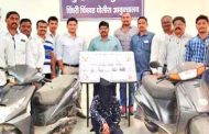 शहरात वाहनचोरी व घरफोडी करणाऱ्या आरोपीला पोलिसांकडून शिताफीने अटक...