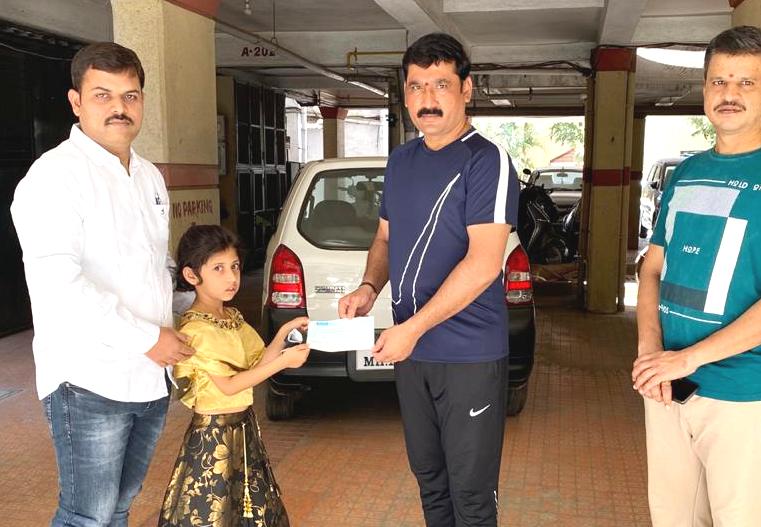 सामाजिक कार्यकर्ते विशाल भालेराव यांची कन्या आराध्या हिच्या वाढदिनी विधायक उपक्रम...