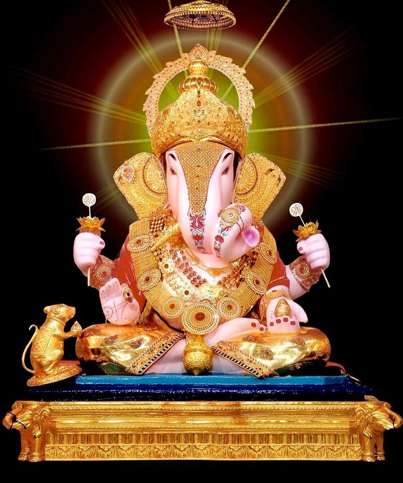 ''गणपती बाप्पा मोरया''.... शहरवासीयांवरील कोरोनाचं विघ्न दूर कर....!