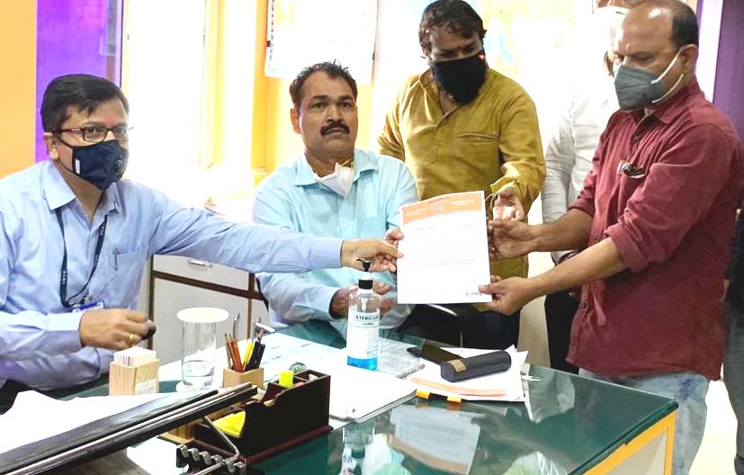गणपती विसर्जनाबाबत शहर मनसेच्या शिष्टमंडळाने घेतली अतिरिक्त आयुक्तांची भेट...