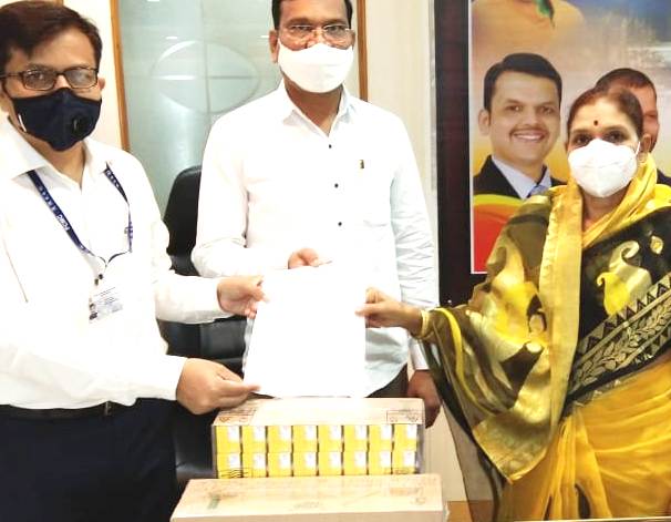 पालिका देणार रुग्णालये व दवाखान्यांमध्ये मोफत डाबर कंपनीचे इम्युनिटी ज्युस...