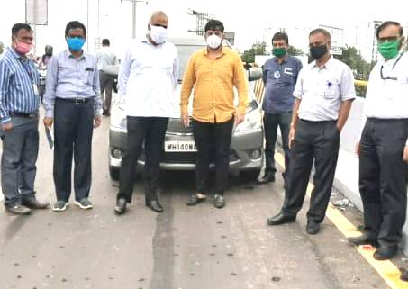 जगताप डेअरी चौकातील पुलावरील अपघात वाहनचालकांच्या चुकीमुळेच...