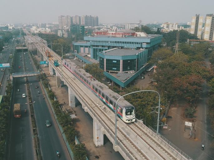 पिंपरी ते फुगेवाडी मेट्रोचा ट्रायल रन दुसऱ्यांदा यशस्वी...