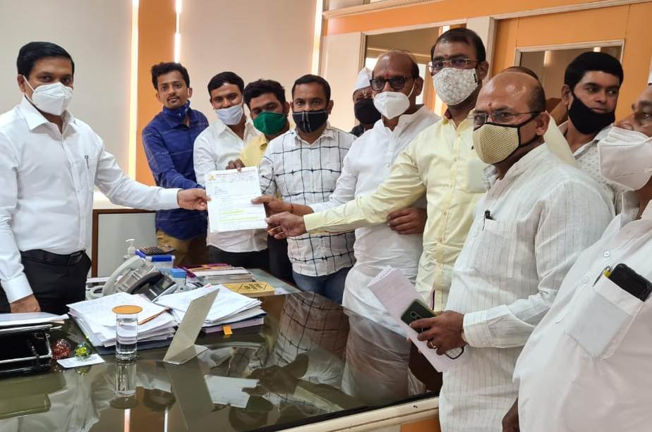 सरसकट शास्तीकर माफीसाठी माजी आमदार विलास लांडे मैदानात..