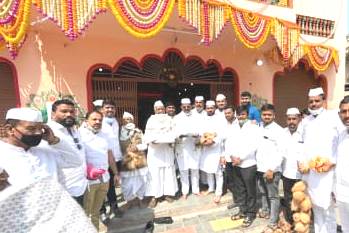 मोशीतील नागेश्वर महाराज यात्रा व भंडारा उत्सव साधेपणाने साजरा..