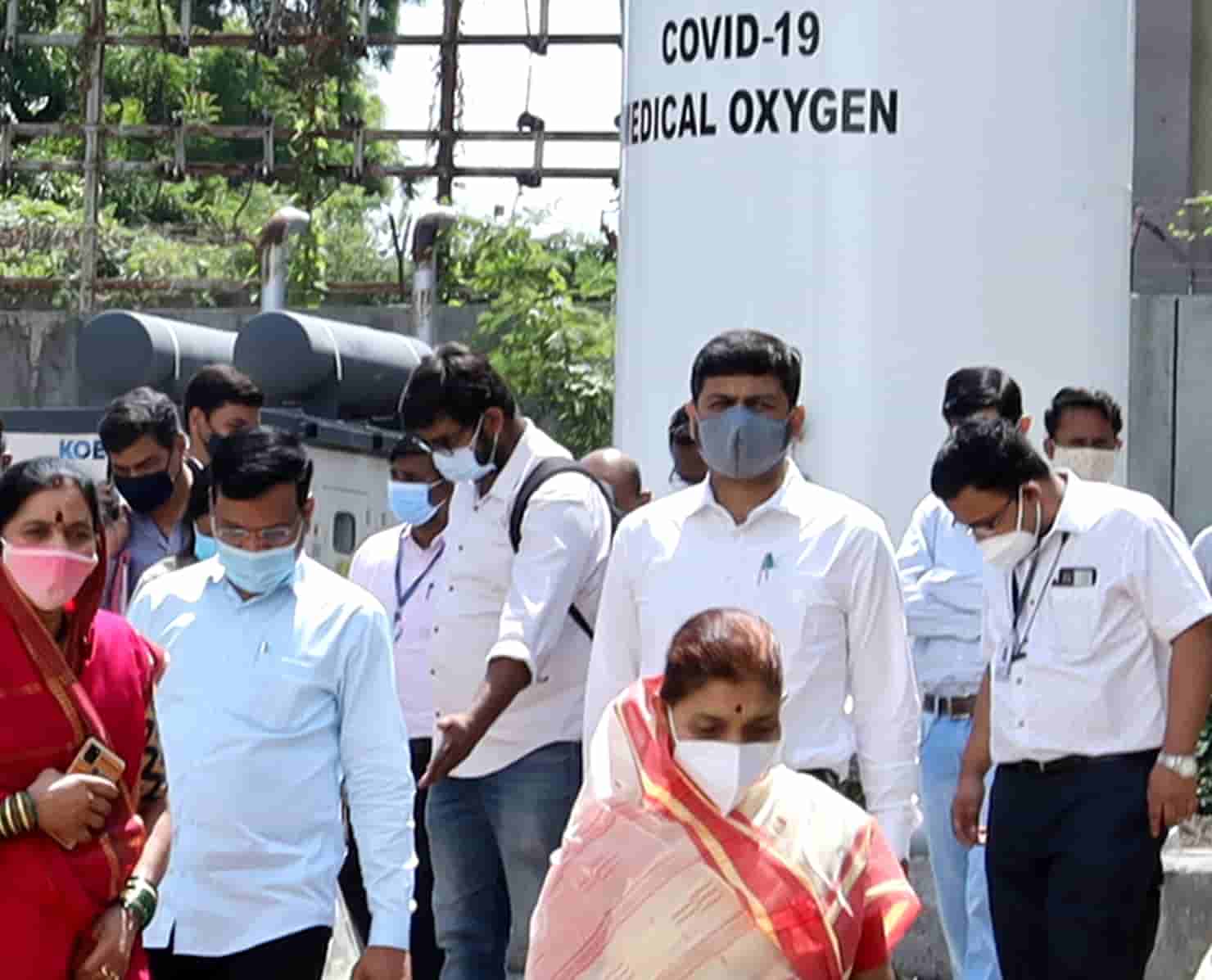 पालिकेकडून ३५० ऑक्सिजन व ३० व्हेंटीलेटर बेडची लवकरच उभारणी..