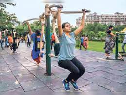 ओपन जिम उभारण्यासाठी पालिकेचे स्पेसिफिकेशन कालबाह्य..