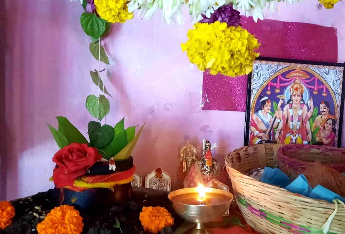 पिंपरी चिंचवड शहरात नवरात्रीनिमित्त घटस्थापना उत्साहात..