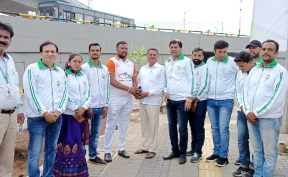 नक्षत्र वृक्ष लागवडीमुळे भक्ती शक्तीची हरित चौक म्हणून ओळख होणार - सचिन चिखले... 