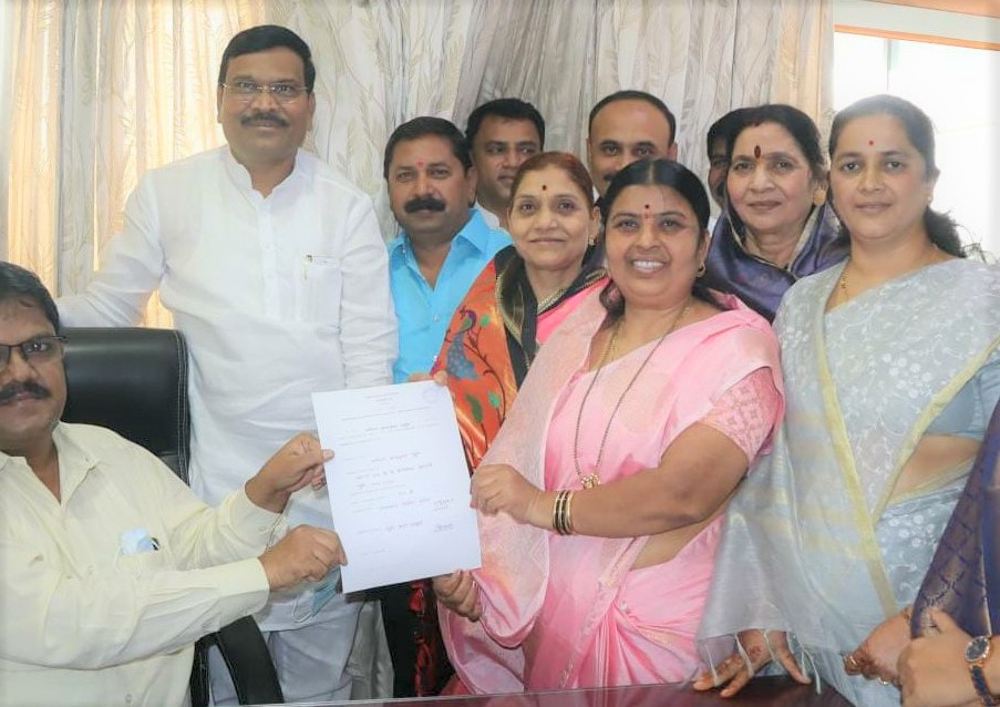 पालिकेच्या महिला व बालकल्याण समिती सभापतीपदासाठी एकमेव अर्ज..