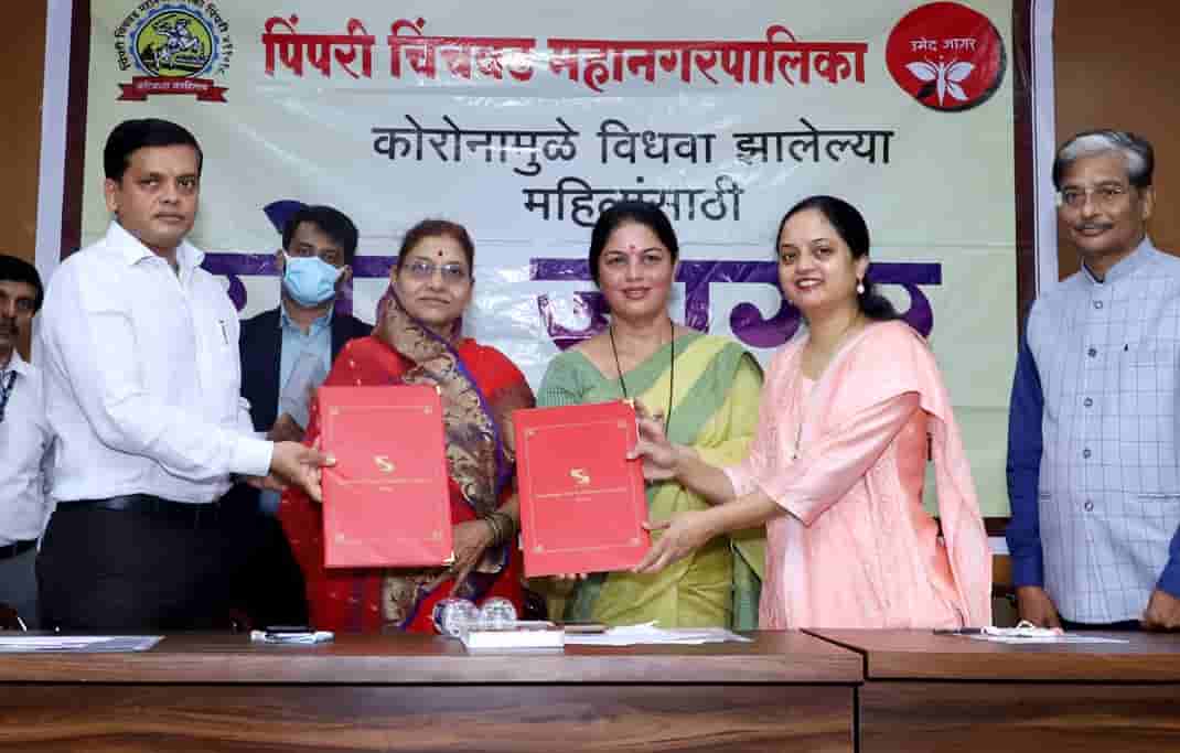 कोरोनाने पतीचे निधन झालेल्या विधवा महिलांसाठी पालिकेचा पुढाकार..