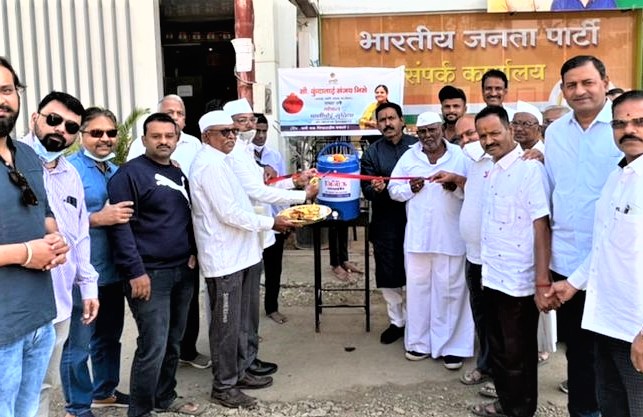 उन्नति सोशल फाऊंडेशनच्या वतीने पिंपळे सौदागर परिसरात दहा ठिकाणी पाणपोईचे उद्घाटन..