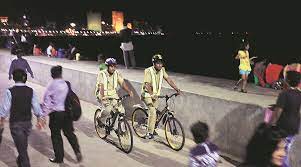 शहरात पोलिसांचे सायकल पेट्रोलिंग पुन्हा सुरु; आयुक्तांचे आदेश...