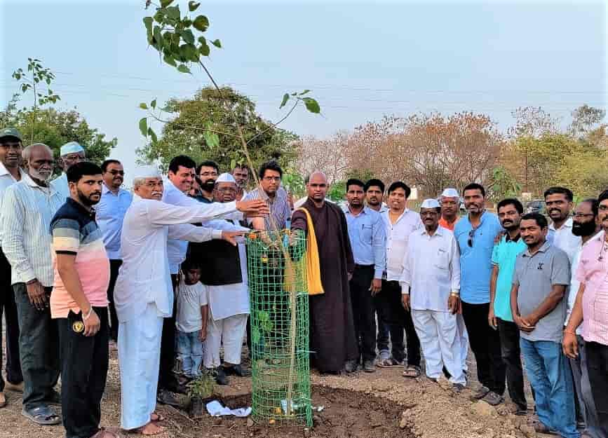 भंडारा डोंगर परिसरात 'सण वृक्षांचा' या अभियानाअंतर्गत पिंपळाचे वृक्षारोपण..