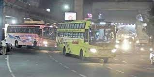 खाजगी ट्रॅव्हल्सला या मार्गावरून प्रवेश करण्यास वाहतुक विभागाकडून बंदी...