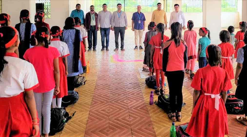 कुदळवाडीतील महापालिकेच्या शाळेत 