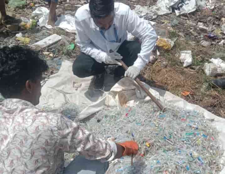 पालिकेच्या पर्यावरण विभागाचे नियम धुडकावले..
