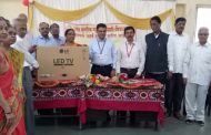 समाज विकास विभागाकडून ज्येष्ठ नागरीक संघटनांना टीव्हीचे वाटप...