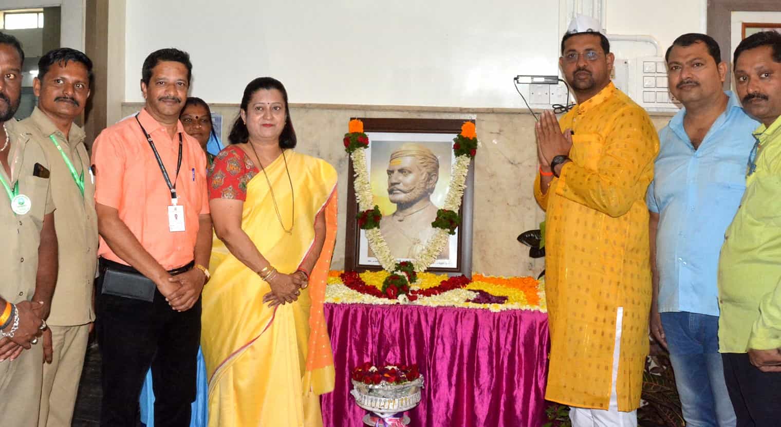 राजे उमाजी नाईक हे थोर क्रांतिकारक होते - आ. उमा खापरे...