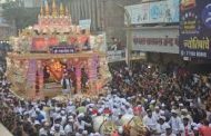 स्वानंदेश रथात स्वार होत श्रीमंत दगडूशेठ हलवाई गणेशोत्सवाची उत्साहात सांगता...
