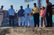 छ्ठ पूजा उत्सवासाठी पवना नदी घाट सज्ज; घाटाची अधिकाऱ्यांकडून पाहणी..