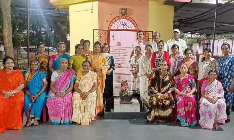 भाजपकडून प्राधिकरणातील महादेव मंदिरात '' हर हर महादेव '' चा गजर..