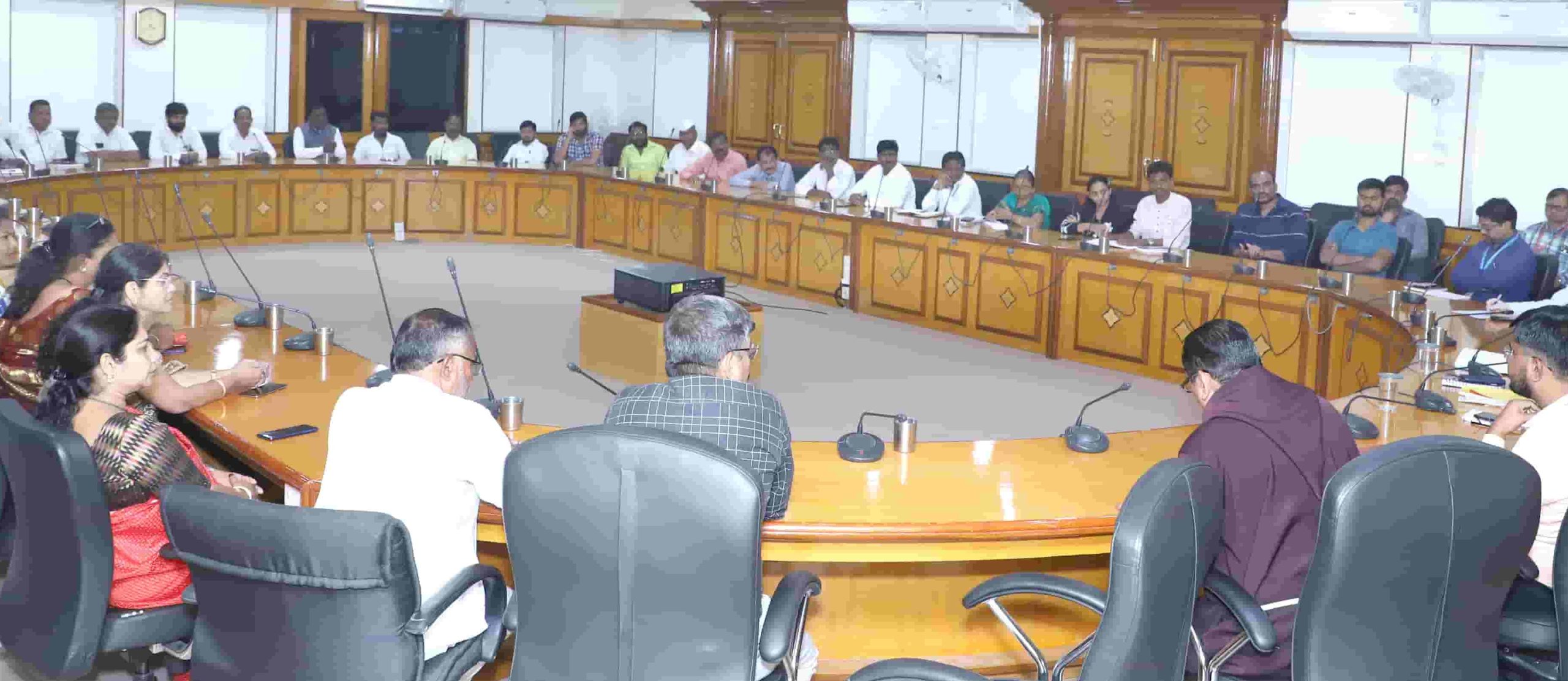 पिंपरीतील मुख्य प्रशासकीय भवनात नियोजन बैठक संपन्न...