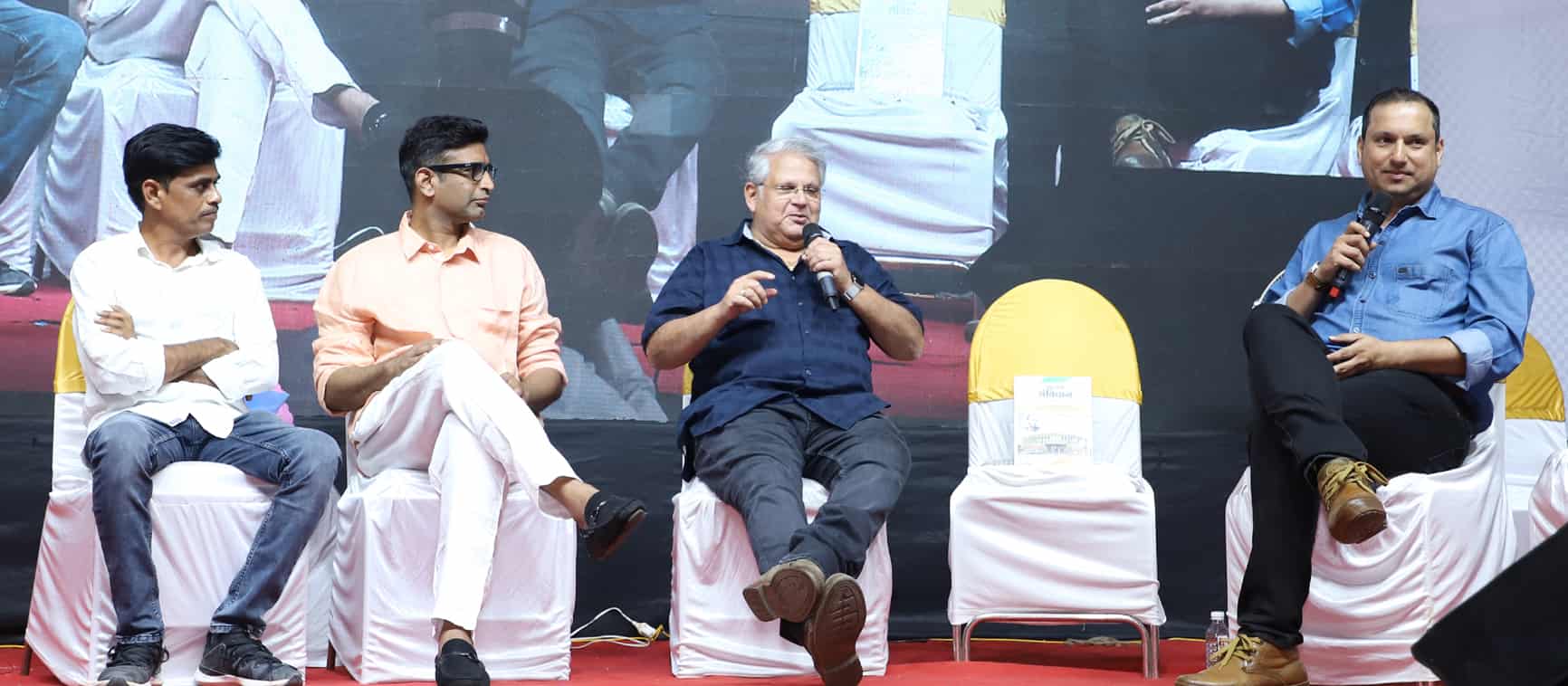 सदसदविवेकबुद्धी जागृत ठेऊन कलाकृती निर्माण करावी - अभिनेते महेश कोठारे...