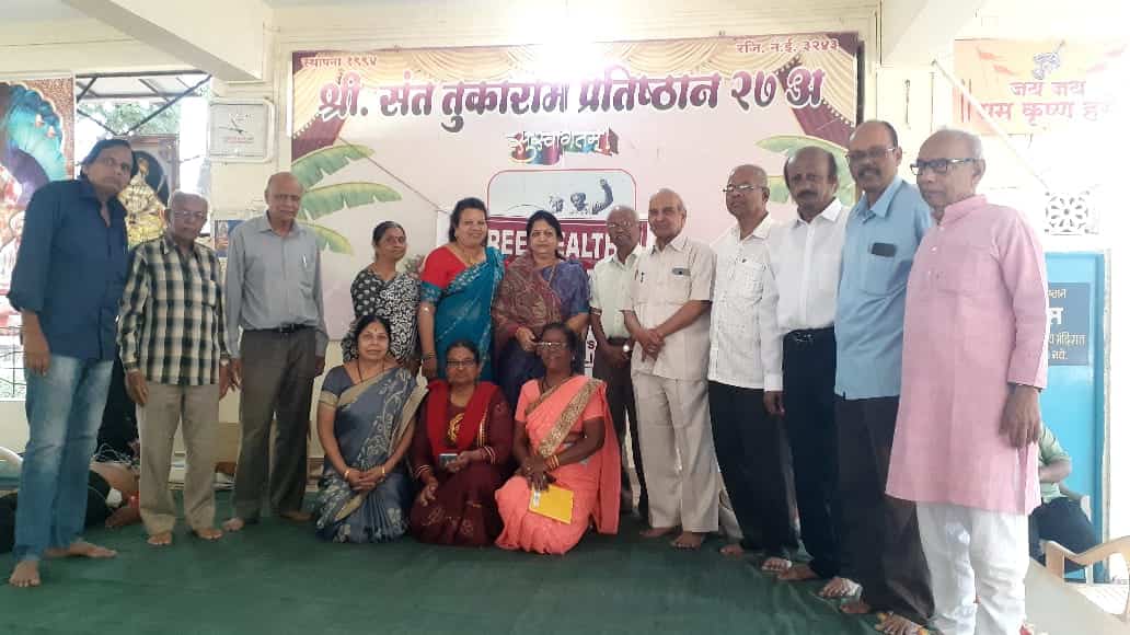आरोग्य शिबिर घेणे काळाजी गरज - माजी उपमहापौर शैलजा मोरे..
