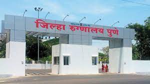प्लॅन मंजूर नसताना औंध ऊरो जिल्हा रुग्णालयाच्या आवारात इमारतीचे बांधकाम..