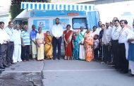 पालिकेच्या सावली निवारा केंद्रातील निराधारांच्या आरोग्य तपासणीसाठी रुग्णवाहिकेचे हस्तांतरण...