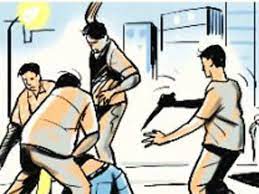 पालिकेच्या गार्डनमध्ये फोटो काढण्यास मनाई करीत डोक्यात घातला दगड...