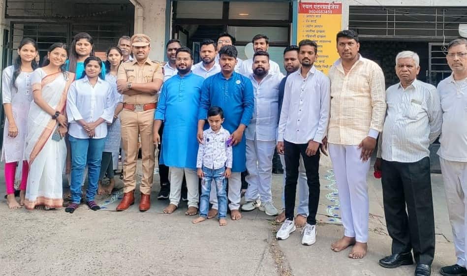 संविधानाचे काटेकोरपणे पालन करणे ही सर्वांची जबाबदारी - पोलीस उपनिरीक्षक वाघमारे...