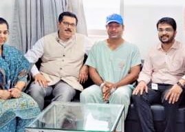 श्रीलंकेचे माजी क्रिकेटपटू कुमार संगकारा हिंजवडीतील रुग्णालयात...