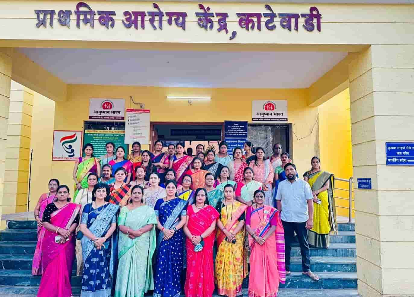 शहर राष्ट्रवादी महिला काँग्रेसकडून बारामती मॉडेल सिटीला भेट...