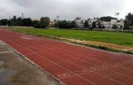 क्रीडा संकुलातील अ‍ॅथलेटिक्स सिंथेटिक ट्रॅकविना खेळाडूंमध्ये नाराजी...