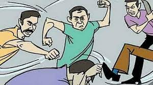 हॉटेलच्या दिशेने दगड मारला म्हणून तिघांची एकाला बेदम मारहाण...