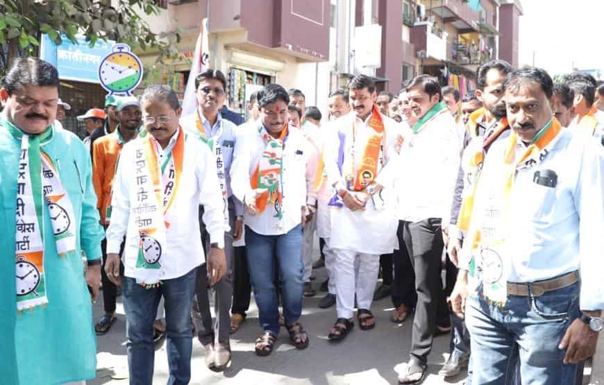 नाना काटे यांच्याकडून बैठका, पदयात्रा अन् गाठीभेटीचा धडाका..