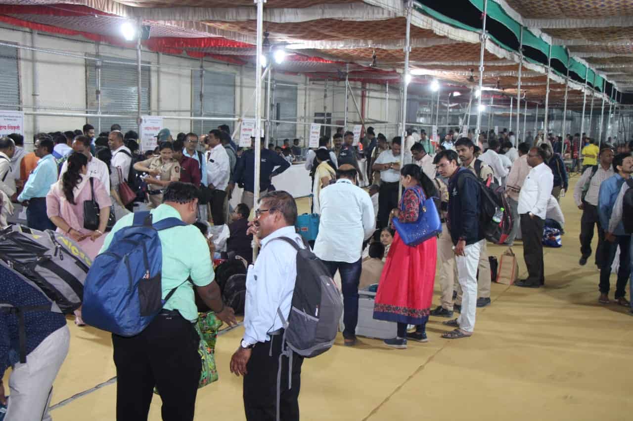 ईव्हीएम मशिन्स थेरगावातील स्ट्रॉंग रूममध्ये लॉक; येत्या दोन तारखेला मतमोजणी...