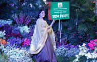 प्राधिकरणातील रानजाई महोत्सवात अभिनेत्री प्रार्थना बेहरेची उपस्थिती...