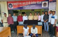 चोरीच्या दोन गुन्ह्यातील तब्बल साडेतेरा लाखांचा मुद्देमाल हस्तगत; पाचजण अटकेत...