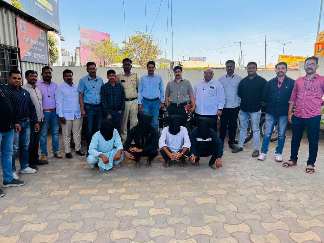 शहरातील दुचाकी चोरीचे रॅकेट उघड; वाहनं स्क्रॅप करणारे भंगार मालक गजाआड...