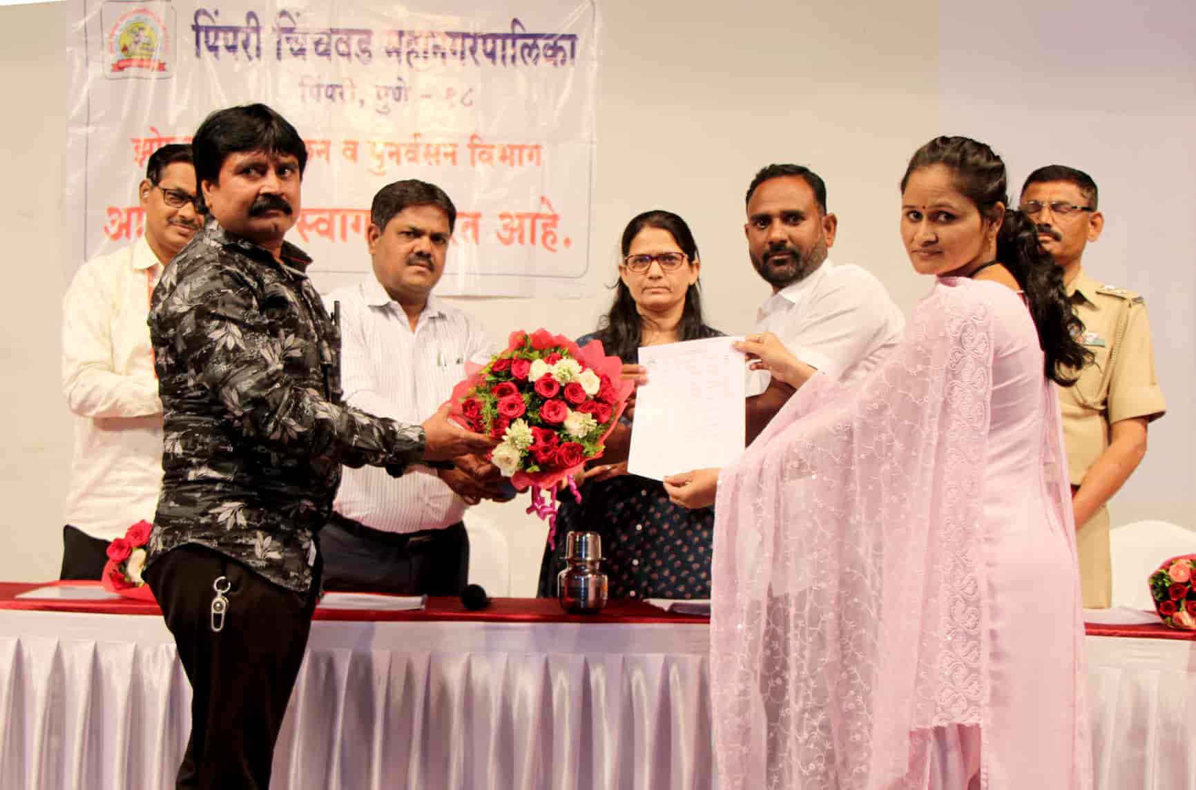सेक्टर क्र. १७ व १९ चिखलीतील घरकुल योजनेची आयुक्तांच्या हस्ते संगणकीकृत सोडत..