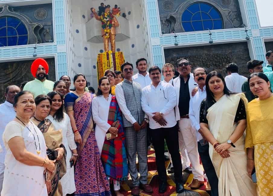 बाबासाहेबांच्या संविधानामुळे देश एकसंध राहिला - अजित गव्हाणे...