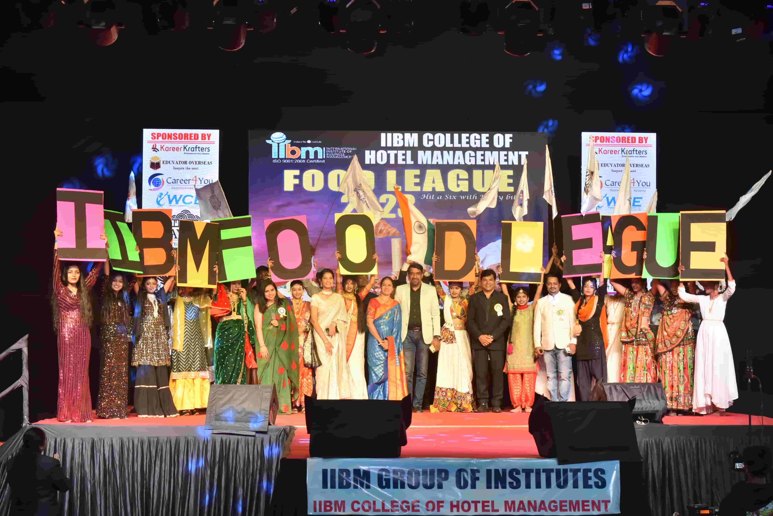 आयआयबीएम कॉलेज ऑफ हॉटेल मॅनेजमेंटचा फूड फेस्टिवल उत्साहात साजरा...