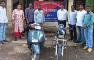 अल्पवयीन मुलाकडून चोरीच्या दोन दुचाकी जप्त..   