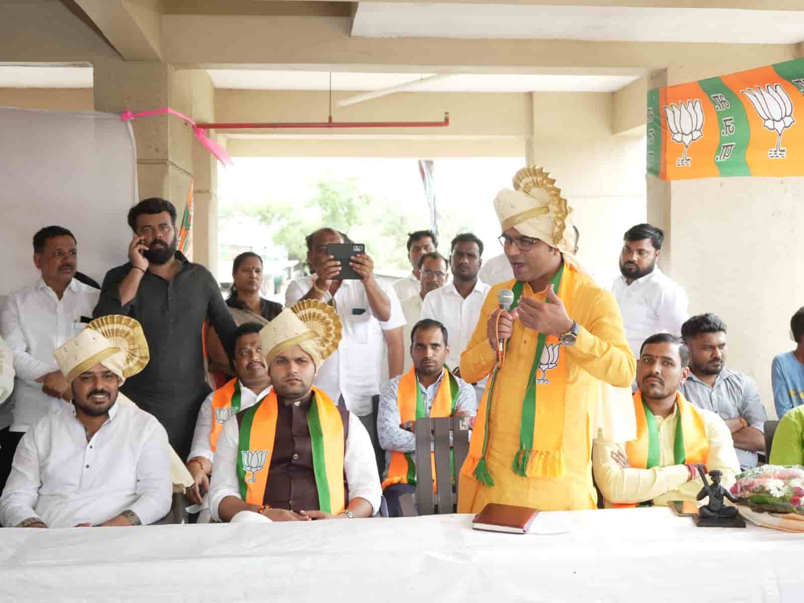 भाजपा युवा मोर्चाकडून कुदळवाडीत लाभार्थी संवादाला उस्फुर्त प्रतिसाद... 