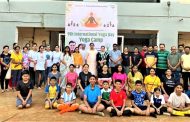पिंपळे सौदागरच्या चॅलेंजर पब्लिक स्कूलमधील योग शिबिराला नागरिकांचा उस्फुर्त सहभाग..