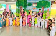 जुन्या सांगवीतील पवारनगरमध्ये चिमुकल्यांची पायी वारी...