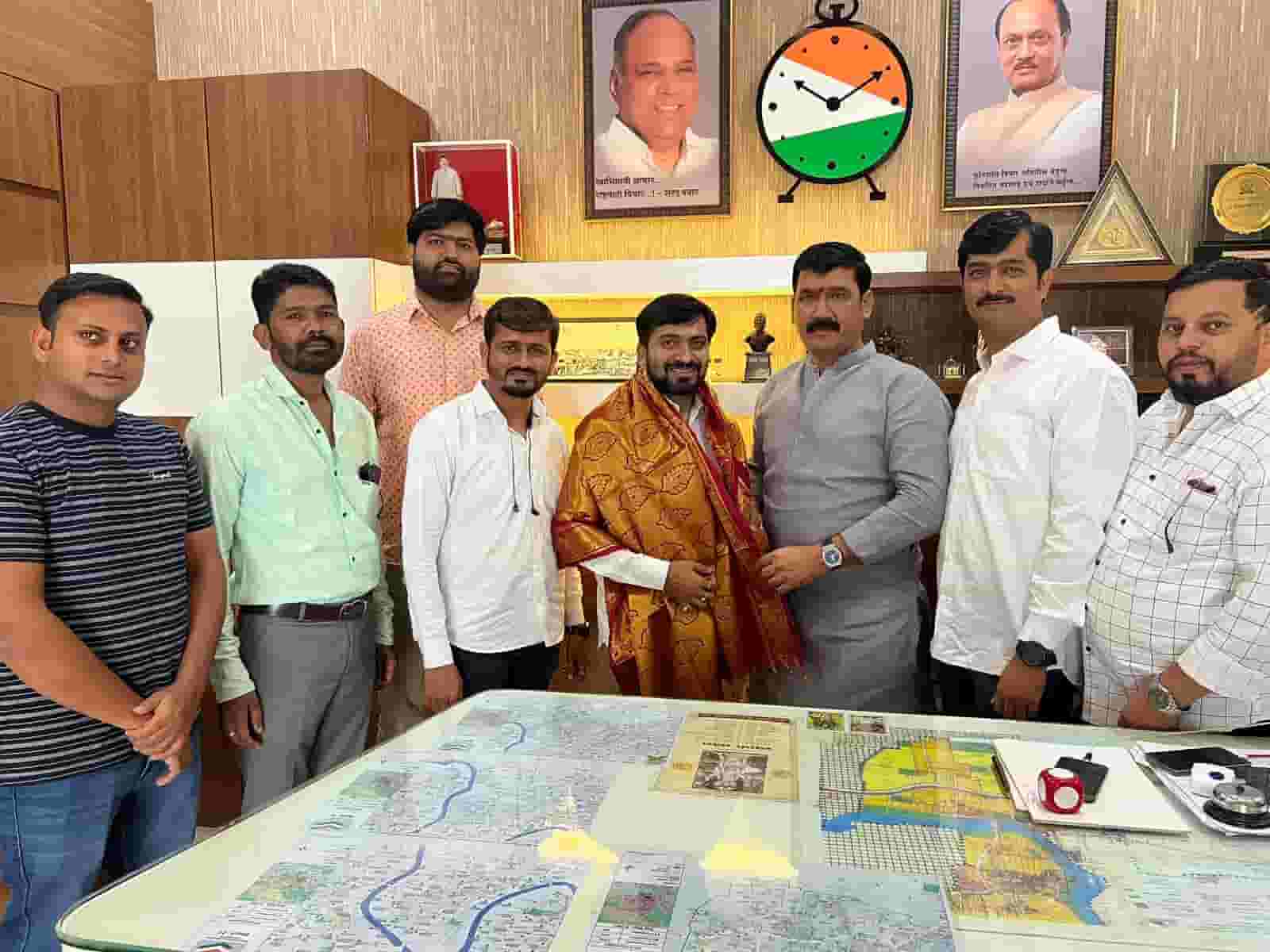 विवेक तापकीर यांची पुणे जिल्हा केमिस्ट असोसिएशनच्या सदस्यपदी बिनविरोध निवड...